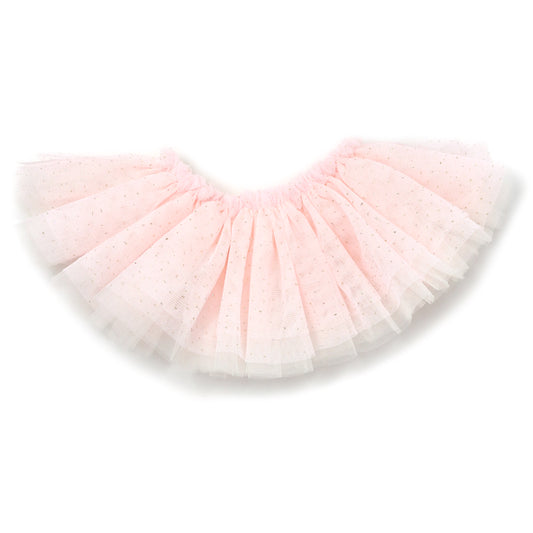 Frill Tutu Pale Pink/Gold Over Cream (infant)