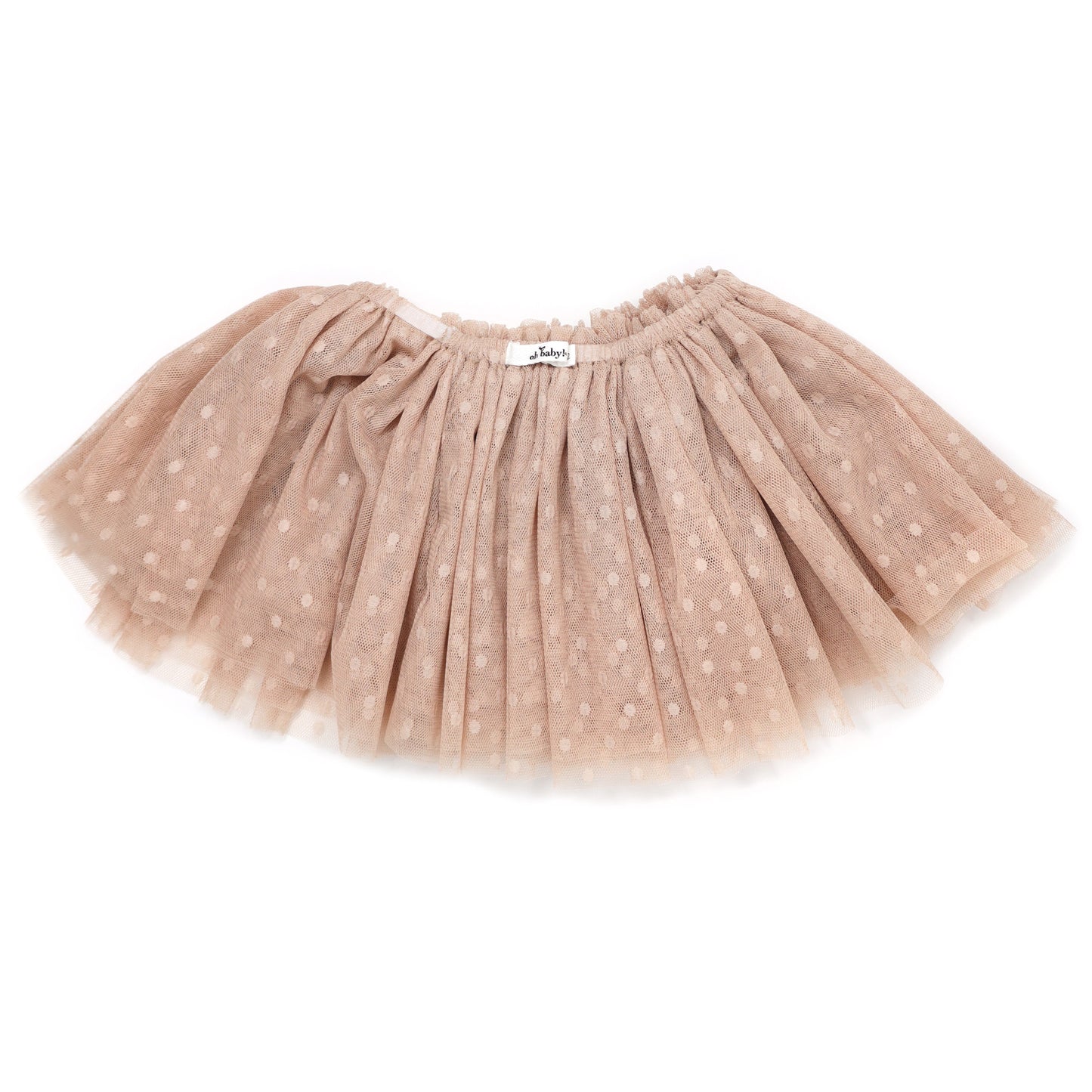 Dotted Mesh Frill Tutu Skirt - Infant