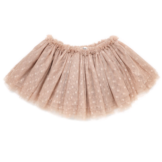 Dotted Mesh Frill Tutu Skirt - Toddler