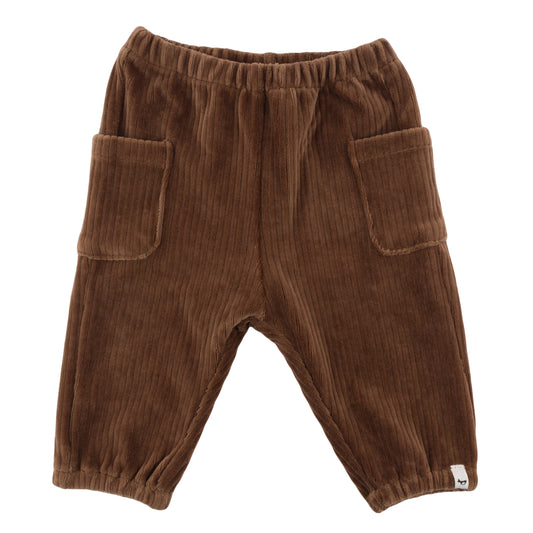 Corduroy Side Pocket Pant Gathered Ankle